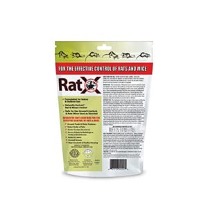 RatX 18oz Bag All-Natural Poison Free Rat and Mouse Control Pellets