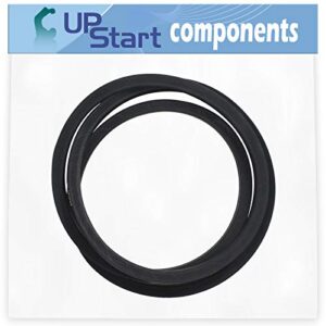 upstart components m154897 deck drive belt replacement for john deere x590 lawn and garden tractor – pc12400 – compatible with m172924 v-belt