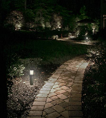 LNDXING Landscape Lights, 3W 12V Low Voltage Outdoor Landscape Lights Lighting, 4 Pack IP65 Waterproof Garden Lights, 3000K Warm White Pathway Garden Yard Patio Lamp, 5 Years Warranty