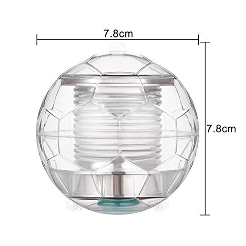 CALIDAKA Solar Ball Light, LED Ball Lamp Underwater Light Water Floating Color Changing Solar Powered Night Lights for Indoor or Outdoor Garden Decor(1pc)