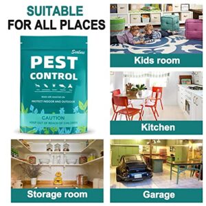 SEALUXE Pest Control Pouches,8-Pouches Pest Repeller for Indoor,Natural Pest Control to Repel Rodents, Mouse, Mice, Rats & Other Pests