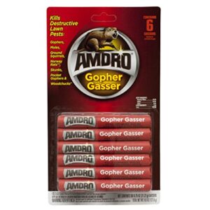 amdro gopher gasser sticks -1 package (6 sticks total)