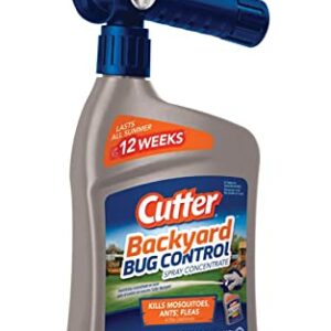 Cutter Bug-Free Backyard Spray Multiple Insects Spray 32 Ounce (Pack of 6)