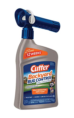 Cutter Bug-Free Backyard Spray Multiple Insects Spray 32 Ounce (Pack of 6)