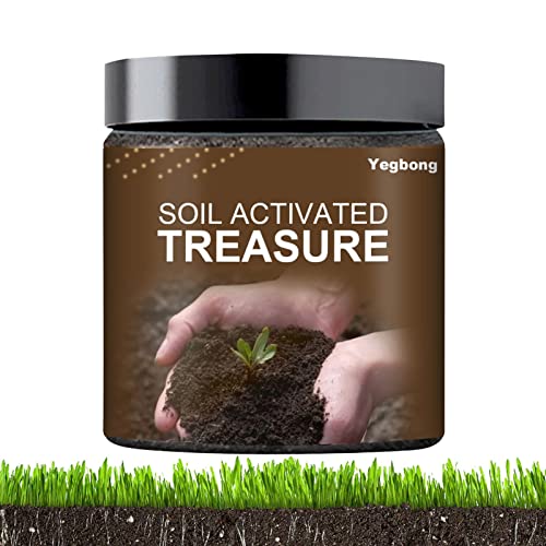 Soil Activator, Soil Additive for Indoor & Outdoor Plants, Soil Activator for Raised Garden Beds, Soil Activatation Potting Mix, Lawns and Gardens, Improve Soil Carbon Sequestration, Improve Quality.