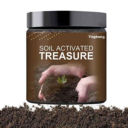 Soil Activator, Soil Additive for Indoor & Outdoor Plants, Soil Activator for Raised Garden Beds, Soil Activatation Potting Mix, Lawns and Gardens, Improve Soil Carbon Sequestration, Improve Quality.