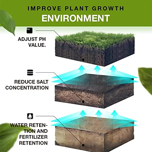 Soil Activator, Soil Additive for Indoor & Outdoor Plants, Soil Activator for Raised Garden Beds, Soil Activatation Potting Mix, Lawns and Gardens, Improve Soil Carbon Sequestration, Improve Quality.