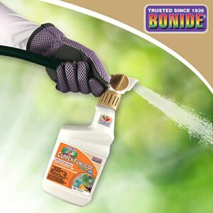 Bonide Captain Jack's Copper Fungicide, 16 oz Ready-to-Spray Disease Control for Organic Gardening, Controls Mildew & Blight