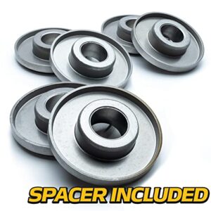 HD Switch - 3 Kits - Spindle Rebuild Kit for Cub Cadet Blade Bearing 941-04298 941-04089 741-04129 741-3028, Spacer 748-3065A, Seal 921-3018A 721-3018A Lawn Mower & Garden Tractor Cutter Deck