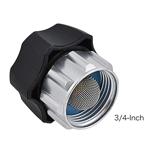 boeerty 2Pcs Pressure Washer Filter Garden Hose Adapter Quick Connector Supplies for Indoor Outdoor Garden Irrigation Supplies Pressure Washer Filter