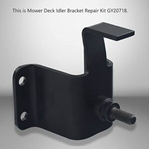 GY20718 Mower Deck Idler Bracket Repair Kit Compatible with J-OHN Deere L, D, LA, X Series Lawn and Garden Tractor with Screw Suite