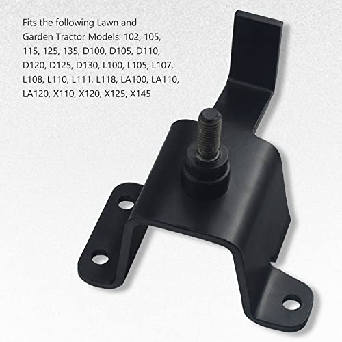 GY20718 Mower Deck Idler Bracket Repair Kit Compatible with J-OHN Deere L, D, LA, X Series Lawn and Garden Tractor with Screw Suite