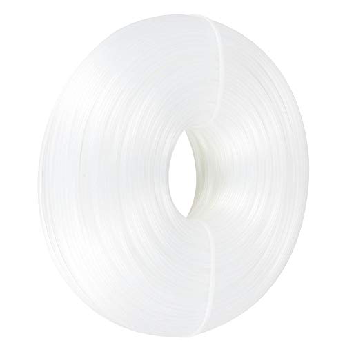 Trimmer Line, 0.09Inch Round‑Shaped White Nylon Trimmer Line String Rope Garden Lawn Mower Accessory