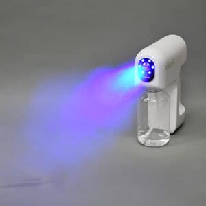 Portable Cordless Handheld Nano Mist Sprayer Fogger ULV Atomizer for Home, Office, School, or Garden (Gray)