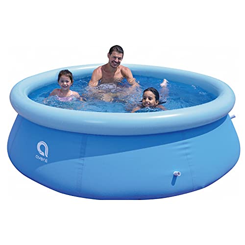 Eanpet Inflatable Swimming Pool for Adults on Summer Holiday Used in Garden Patio Lawn Outdoor Indoor Funny Water Swim Pool (6' x 2', 1-4 Adults)