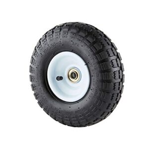 tricam farm and ranch fr1055 10 inch replacement pneumatic turf tire for utility garden carts, wheelbarrows, dollys, and wagon, single tire