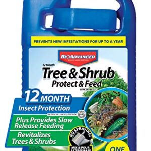 BioAdvanced 12 Month Tree and Shrub Protect and Feed II, Concentrate, 1 Gal