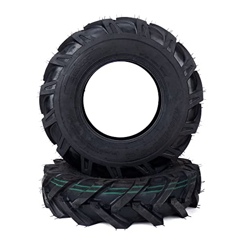 MowerPartsGroup (2) Tiller Tires 4.8x4x8 4.8x4-8 4.80-4.00-8 480/400-8 Ag Tread 4 Ply