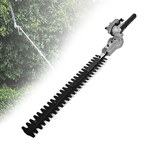 LZKW Hedge Trimmer Attachment, Good Compatibility Easy to Install Hedge Trimmer Working Head for Garden for Bush for Home for Shrubs(26mm 7 Teeth)