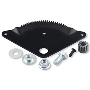 amthkno 532194732 194732 sector plate/steering gear rebuild kit compatible with craftsman, ayp, poulan mower and garden tractor replace models 587738906 532194747