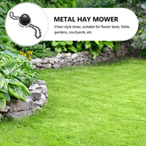 Garneck Lawn Mower Chain Weed Eater Head Chain Trimmer Head Garden Lawn Mower Weed Trimmer Head