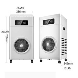 Outdoor Garden Heater Quiet Ceramic Heater Fan Space Heater, 12 Hour Timer & 2 Heat Settings Thermostat and Safety Cut-Off, Perfect for Office and Home Bedroom Patio Heater