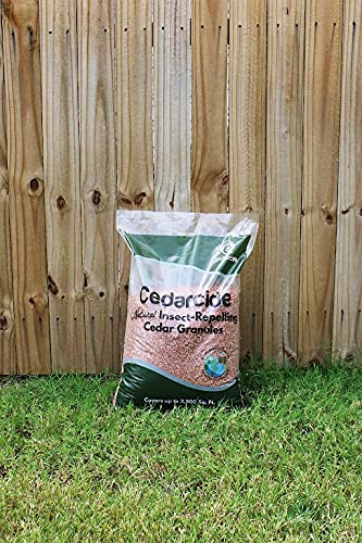 Cedarcide Outdoor Lawn and Garden Kit (Large) Includes PCO Choice Cedar Oil Bug Killing Concentrate Gallon and Pure Cedar Granules | PCO Kills and Repels Fleas, Ants, Mites, & Mosquitoes