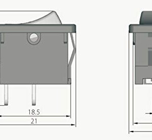 HQRP On Off Power Switch Compatible with MTD 791-182405 Craftsman Ryobi Troy-Bilt Yard-Man Bolens Ace Remington Kmart Cub-Cadet Yard-Machine Lawn & Garden Equipment Engine Start Stop