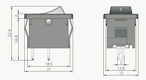 HQRP On Off Power Switch Compatible with MTD 791-182405 Craftsman Ryobi Troy-Bilt Yard-Man Bolens Ace Remington Kmart Cub-Cadet Yard-Machine Lawn & Garden Equipment Engine Start Stop