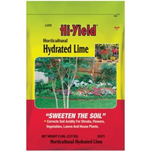 hi-yield (33371) horticultural hydrated lime (5 lbs.)