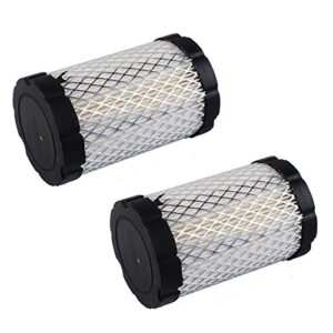 KlirAir Air Filters Replace for Briggs & Stratton 796031 (591334 or 594201) Plus 797704 Foam Pre-cleaner (Pack of 2)