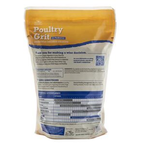 Manna Pro Poultry Grit with Probiotics | Insoluble Crushed Granite | 5 LB (Packaging May Vary)