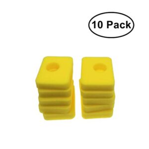 MOWFILL 10 Pack 799579 Air Cleaner Foam Filter Replace for Briggs Stratton 4248, 5434, 799579 Fits 09P602 09P702 550e-550ex Series 09P000, 08P000 Engine Lawn Mower