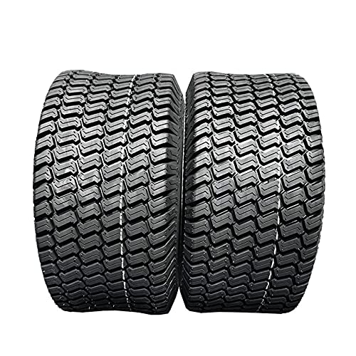 MOTOOS Set of 2 New 24x12.00-12 Garden Lawn Mower Turf Tires 24-12-12 6PLY Tubeless