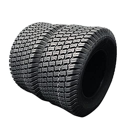 MOTOOS Set of 2 New 24x12.00-12 Garden Lawn Mower Turf Tires 24-12-12 6PLY Tubeless