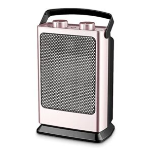 outdoor garden heater space heater, 1500w/750w ceramic table heater with thermostat, tip-over and overheat protection, portable electric heater with handle for indoor use patio hea