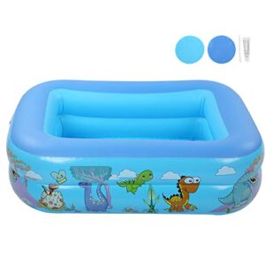 inflatable kid bathtub, kids pool inflatable swimming pool water sports supply plastic pool for backyard garden outdoor for baby toddler adults