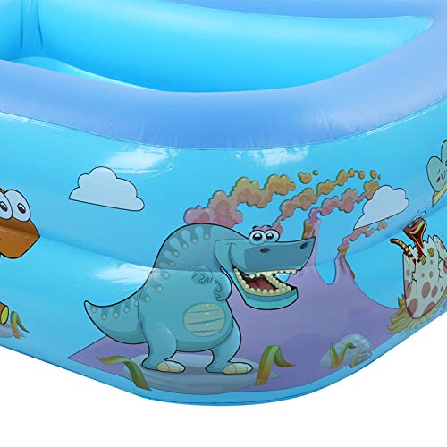 Inflatable Kid Bathtub, Kids Pool Inflatable Swimming Pool Water Sports Supply Plastic Pool for Backyard Garden Outdoor for Baby Toddler Adults