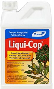 monterey lawn & garden prod lg3100 liqui-cop fungicide spray, 1-pint – quantity 1212