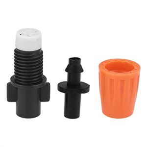 Hakeeta 50 Pcs Drip Irrigation Misting Nozzles, Sprinkler Head Atomizer, Watering Spray Nozzles, 2 Modes Adjustable: Water Mist and Water Column