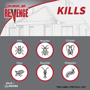 REVENGE Ant Killer Granules, 1.5 lb. Ready-to-Use Fast Acting Perimeter Treatment for Home Kills Ants, Fleas & Roaches