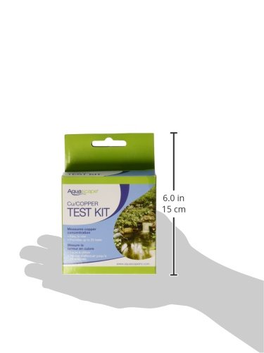 Aquascape 96020 Copper Test Kit for Pond and Garden Features, 25 Tests