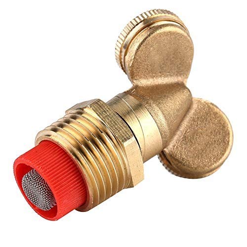 2pcs Brass Spray Misting Nozzle, Double Nozzle Spray Agricultural Garden Sprinkler Irrigation Sprayer for Washers Cleaner Gun