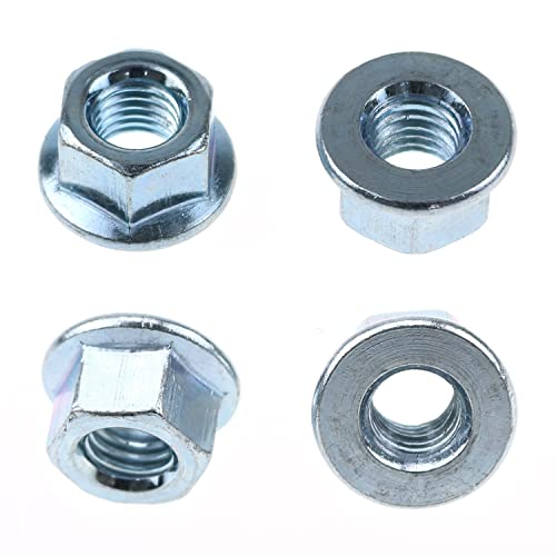 LUORNG 2 Sets 52/58/59 Chainsaw Parts Bar Nuts & Bar Studs Garden Tool Parts Accessories Chainsaw Attachment Guide Bar Studs and Nuts, Silver