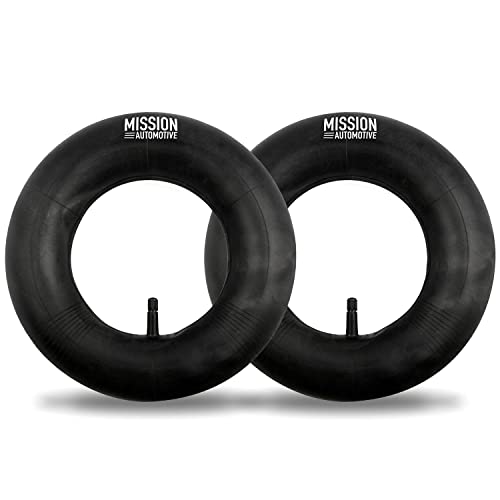 2-Pack of 4.80/4.00-8 " Premium Replacement Tire Inner Tubes - For Wheelbarrows, Lawn Mowers, Hand Trucks, Carts, Trailers and More - Tube for 4.80 4.00-8 / 480/400-8 Wheel - By Mission Automotive