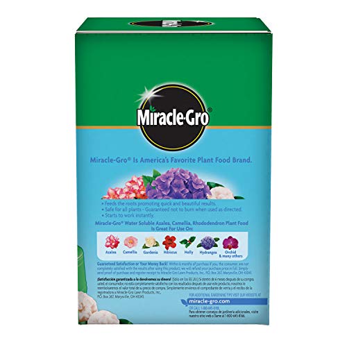 Miracle-Gro 1000701 Pound (Fertilizer for Acid Loving Plant Food for Azaleas, Camellias, and Rhododendrons, 1.5, 1.5 lb