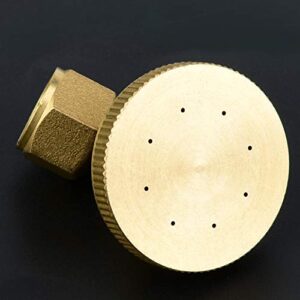 8 Holes Water Sprayer High Pressure Spray Head Nozzle for Garden Agriculture Irrigation Use 1Pc