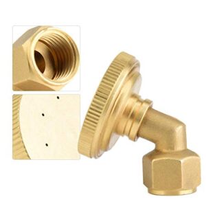 8 Holes Water Sprayer High Pressure Spray Head Nozzle for Garden Agriculture Irrigation Use 1Pc