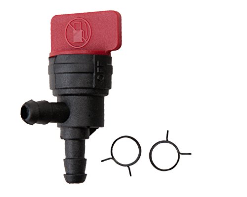 Prime Line 7-02341 Fuel Shut-Off Valve W/Clamps 90 Degree