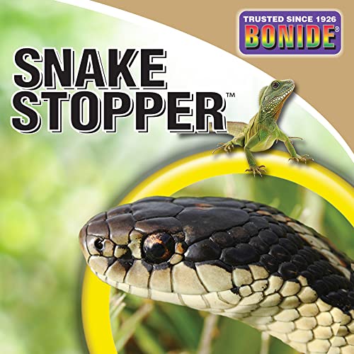 Bonide Snake Stopper Snake Repellent, 1.5 lbs Ready-to-Use Granules, Outdoor Deterrent for Snakes, Lizards, Iguanas